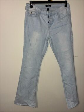 True Religion Light Blue Flared Jeans